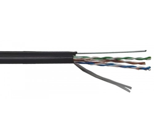 ITK Каб. в.п. ШПД F/UTP кат. 5E 4 пары LDPE трос 1,2мм 305м  BC3-C5E04-359  ITK