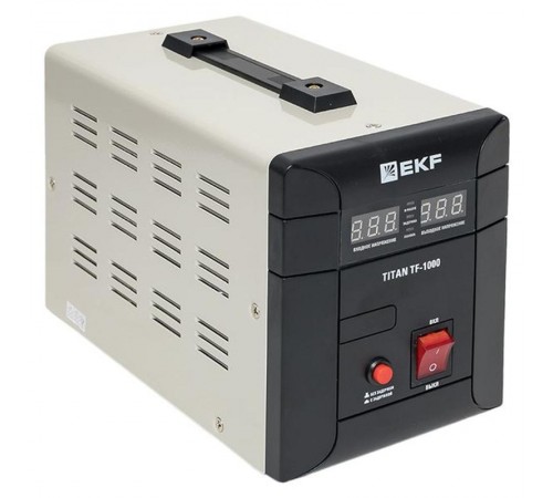Стабилизатор напряжения электронный напольного исполнения TITAN -TF-1000  stab-TF-1000 EKF