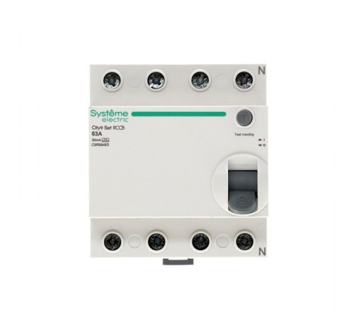 Выключатель дифференциального тока (УЗО) 4P 63А 30мА Тип-A City9  C9R68463  SE