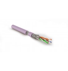 SFTP4-C7-P26-IN-LSZH-PK-500 (500 м) Кабель витая пара, экранир. S/FTP, категория 7 (600 MHz), 4 пары(26 AWG), многожил. (patch) 445159  Hyperline