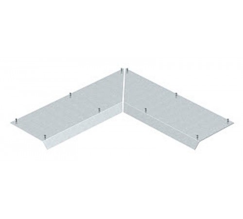 Крышка внутреннего угла 90° кабельного канала AIK (сталь) (AIKF IAE 25070)  7404992  OBO Bettermann