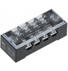 Блок зажимов БЗН ТВ-1504 1,5 мм2 15A 4 пары  YZN41-04-001-K02  IEK