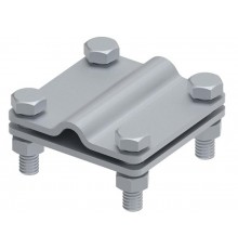 Соединитель 65х65 пруток-полоса, гор. цинк, 391016  МС-016-ГЦ   Ostec