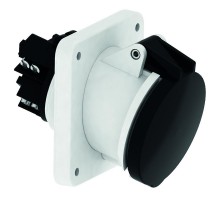 Розетка встраиваемая наклонная 16А 5р(3P+N+РE) 400в 6h IP44 100х92 1227* I 1227*-Bals I Bals