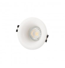 DK3024-WH Встраиваемый светильник, IP 20, 10 Вт, GU5.3, LED, белый,пластик  DK3024-WH  DENKIRS