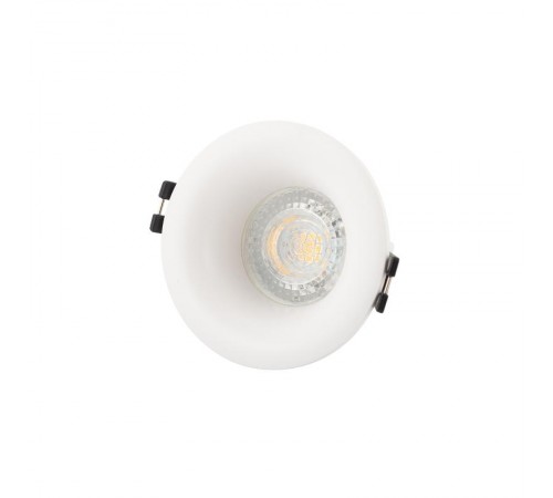 DK3024-WH Встраиваемый светильник, IP 20, 10 Вт, GU5.3, LED, белый,пластик  DK3024-WH  DENKIRS