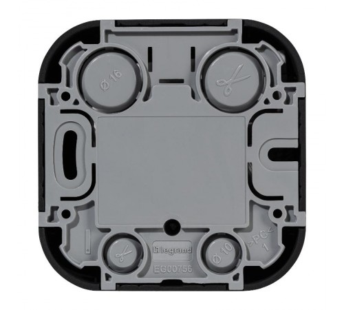 Quteo Чёрный Розетка TV (звезда)  782478  Legrand