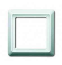 Рамка 1-постовая, серия Allwetter 44, цвет альпийский белый  1730-0-0281   2CKA001730A0281  ABB