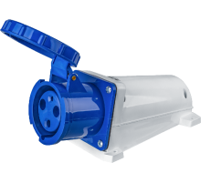 Розетка 14 300 NCA-SR133-63-220 стационарная наружная 63А 2P+PE IP54 14300 Navigator