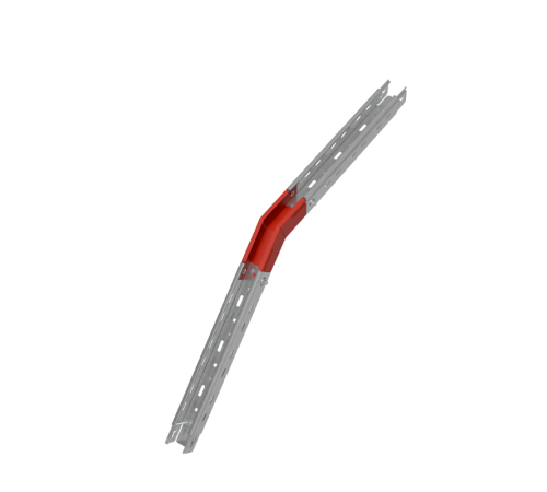 Угол внеш. верт. 45° 50х50 "ПЛЮС" HD  VLplus45*50*50 HD  КМ-профиль