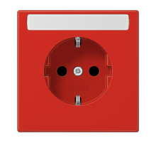 SCHUKO розетка с полем для надписи 9x58 мм LS1520BFKINART Jung