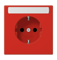 SCHUKO розетка с полем для надписи 9x58 мм LS1520BFKINART Jung