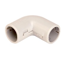Колено открывающееся. 90 град.. IP40. д.20мм (розница)  50520R  DKC