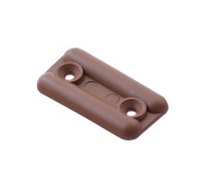 Подпятник для мебели пластиковый светло-коричневый (4 шт) - пакет   127508  Tech-KREP