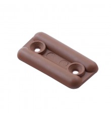 Подпятник для мебели пластиковый светло-коричневый (4 шт) - пакет   127508  Tech-KREP