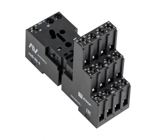Разъем для реле РM5 22/4 EKF AVERES  rm5-22-4  EKF
