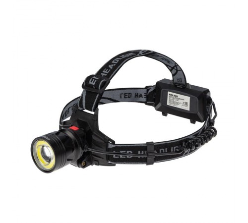 75-7831 Фонарь NEW AGE сверхмощный, регулируемый фокус ZOOM 8 Вт + ближний свет 8 Вт 18650 3600 мАч 4 режима 700 Лм  75-7831  REXANT