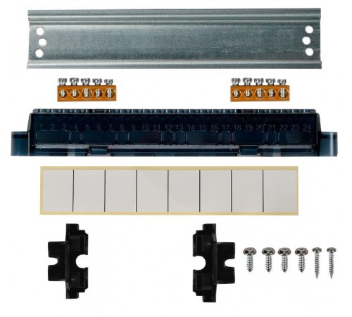Корпус пластиковый навесной на 8 модулей ЩРН-П-8 IP41 белая дверь TEKFOR  TF5-KP13-N-08-41-K01-K01  IEK