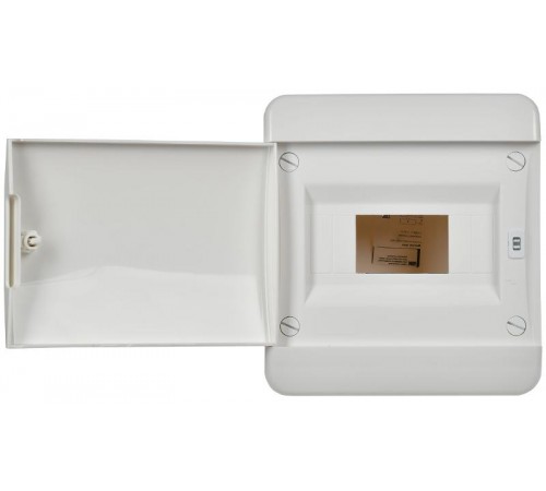 Корпус пластиковый навесной на 8 модулей ЩРН-П-8 IP41 белая дверь TEKFOR  TF5-KP13-N-08-41-K01-K01  IEK