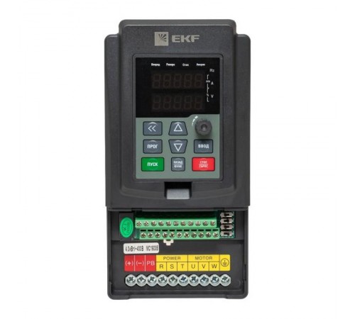 Преобразователь частоты 4/5,5кВт 3х400В VECTOR-100 EKF PROxima  VT100-4R0-3B  EKF