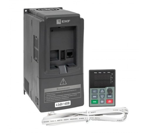 Преобразователь частоты 4/5,5кВт 3х400В VECTOR-100 EKF PROxima  VT100-4R0-3B  EKF