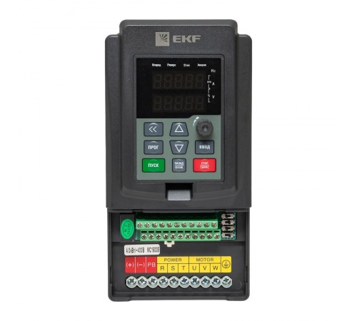 Преобразователь частоты 4/5,5кВт 3х400В VECTOR-100 EKF PROxima  VT100-4R0-3B  EKF