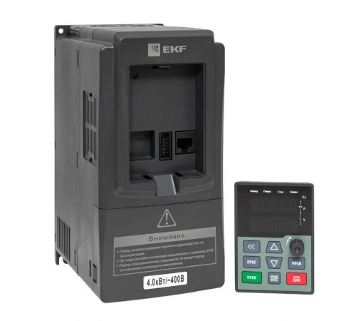 Преобразователь частоты 4/5,5кВт 3х400В VECTOR-100 EKF PROxima  VT100-4R0-3B  EKF