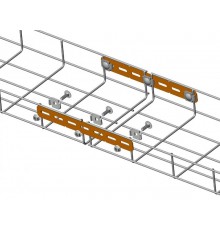 Пластина соединительная для проволочного лотка   PR08.2282  Промрукав