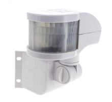 Датчик движения ИК угловой 1200Вт 270гр. до 12м IP44 MS-48B PROxima  dd-ms-48B  EKF