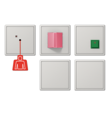 Аварийная система с ИБП NRSLS0834-2LG Jung