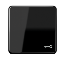 Клавиша с символом "ключ"; черная  CD590TSW  Jung