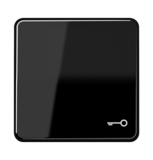 Клавиша с символом "ключ"; черная  CD590TSW  Jung