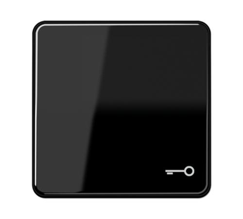 Клавиша с символом "ключ"; черная  CD590TSW  Jung