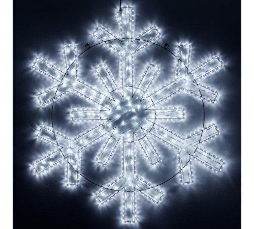 Фигура ARD-SNOWFLAKE-M11-1250x1200-604LED White (230V, 36.5W) (Ardecoled, IP65)  034260  Arlight