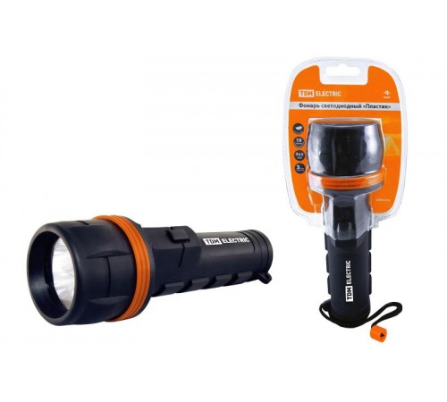 Фонарь универсальный 7хLED 2хD Пластик  SQ0350-0015  TDM