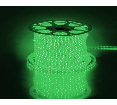 Лента светодиодная LS704/LED-RL 60SMD(2835)/м 4.4Вт/м 220V IP65, длина 100м, зеленый  26241  FERON