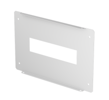 Пластрон с вырезом для модульных устройств В200 Ш400 мм AleSta  AleSta-FPFU2040  EKF