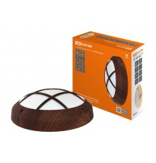 Светильник уличный настенный ФБУ 05-2х20-014 "Бриз 2" венге с решеткой IP64  SQ0328-0316  TDM