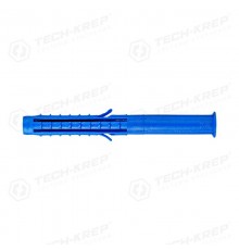 Дюбель распорный 8х80 шипы+усы (200 шт) - пакет ( 0,513 кг)  132445  Tech-KREP