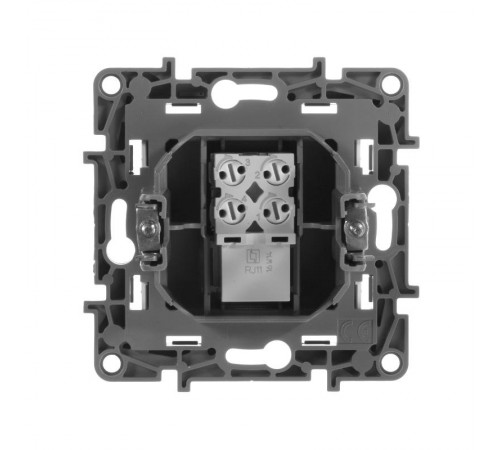 Etika Белый Розетка телефонная RJ11  672240  Legrand