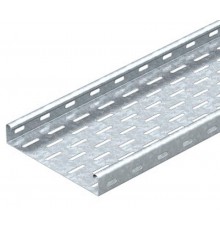 Кабельный листовой лоток перфорированный 35x100x3000 (MKS 310 FS)  6053548  OBO Bettermann