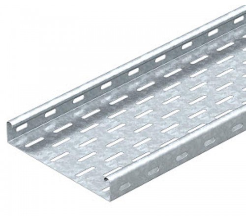 Кабельный листовой лоток перфорированный 35x100x3000 (MKS 310 FS)  6053548  OBO Bettermann