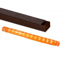 Кабель-канал 40х25 (40м) "ЭКО" 3D (бук)  SQ0402-0408  TDM