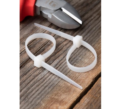 Хомут нейлоновый 4,8х120 (уп./100шт) EKF Simple  plc-c-4.8x120  EKF