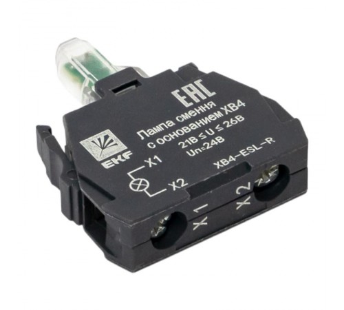 Лампа сменная c основанием XB4 красная 24В EKF PROxima    XB4-ESL-R   EKF 