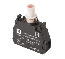 Лампа сменная c основанием XB4 красная 24В EKF PROxima    XB4-ESL-R   EKF 