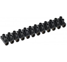 Зажим винтовой ЗВИ-15 н/г 4.0-10мм2 12пар  черные  UZV5-015-06  IEK