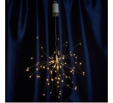 Гирлянда украшение Фейерверк 100 LED 0.3м, 2700K, батарейки 4*АА, IP20, CL595  41654  FERON