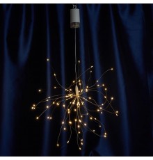 Гирлянда украшение Фейерверк 100 LED 0.3м, 2700K, батарейки 4*АА, IP20, CL595  41654  FERON