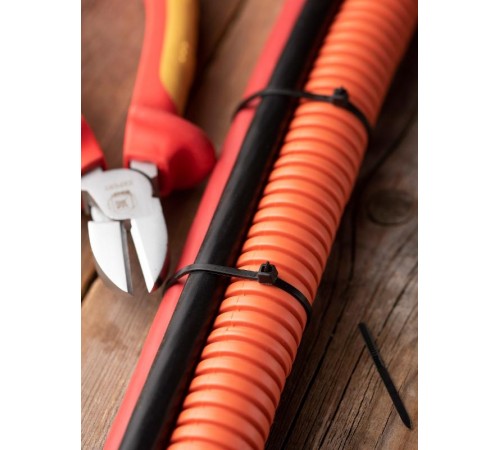 Хомут нейлоновый ЧЕРНЫЙ 2,5х180 (уп./100шт) EKF Simple  plc-cb-2.5x180  EKF